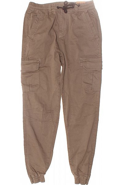 Dámské Kalhoty Kapsáče Khaki Vel. 30