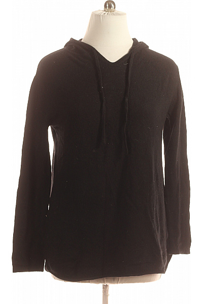 Zwillingsherz Dámský Pulovr Kašmírový Černý