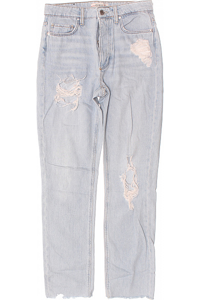 Roztrhané Dámské Džíny Modré Guess Vel. 26/29