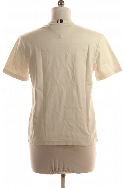 TOMMY HILFIGER Dámské Tričko Béžové Vel. M