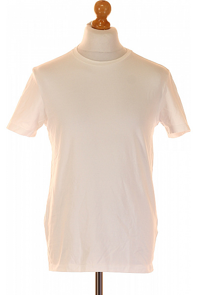 Hugo Boss Pánské Tričko Bílé Vel. M