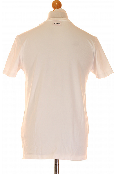 Hugo Boss Pánské Tričko Bílé Vel. M