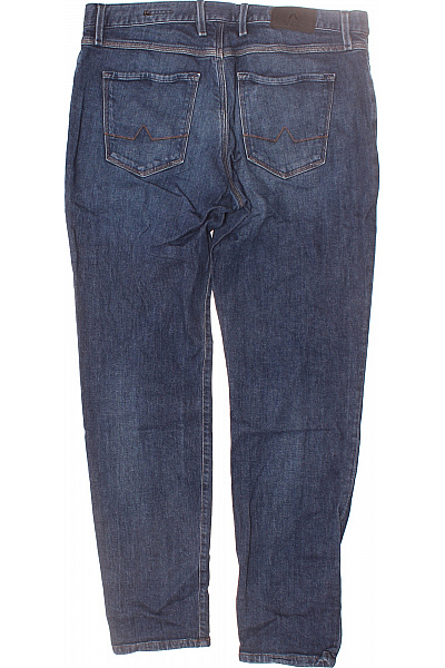 Pánské Rovné Džíny Modré ALBERTO Vel. 35/34