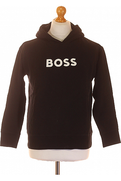 Pánská Mikina Bez Zapínání Černá Hugo Boss Vel. XS