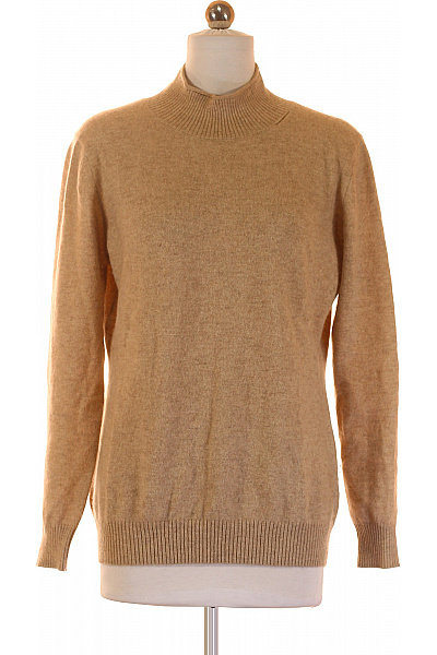 Zwillingsherz Dámský Svetr Kašmírový Béžový Vel. S