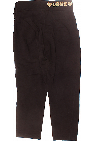 Dámské Kalhoty Rovné Černé MOSCHINO Second hand Vel. M