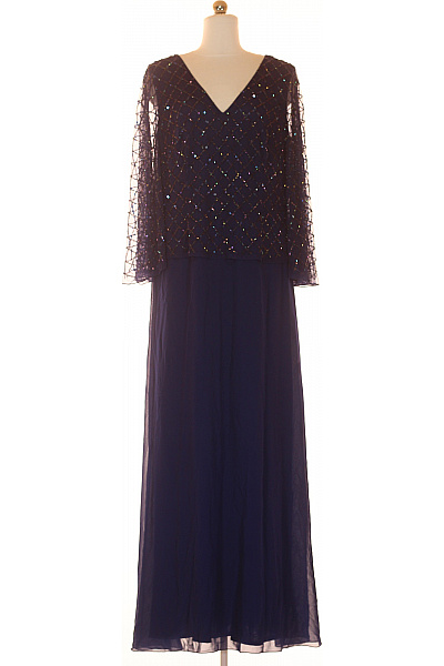  Šaty s Ozdobami Modré