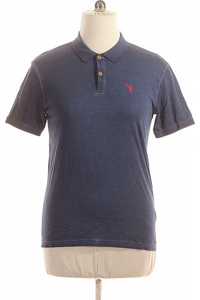 Pánské Tričko S Límečkem Modré Spieth&Wensky Vel. M