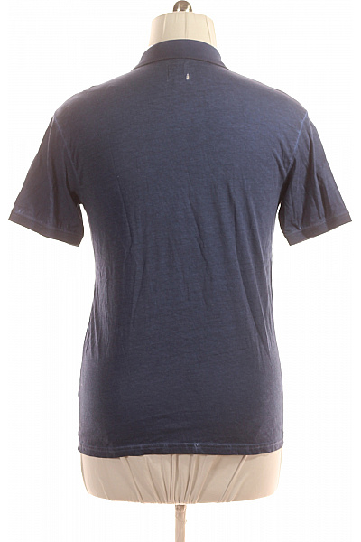 Pánské Tričko s Límečkem Modré Spieth&Wensky Vel. M