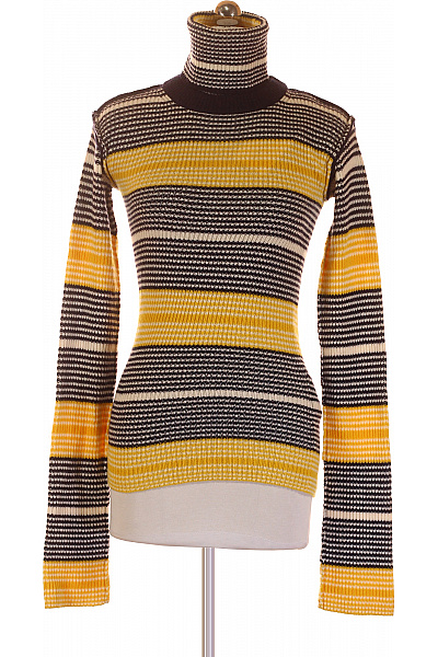 Dámský Rolák Vlněný Barevný Sportmax Vel. XS