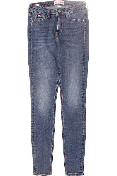 Dámské úzké Modré Calvin Klein Second Hand Vel. 27/34
