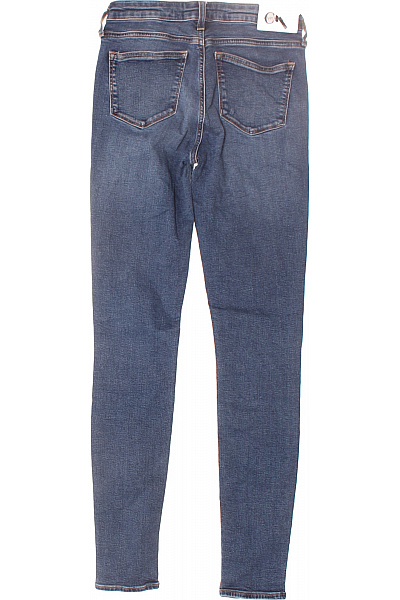 Dámské úzké Modré Calvin Klein Second hand Vel. 27/34