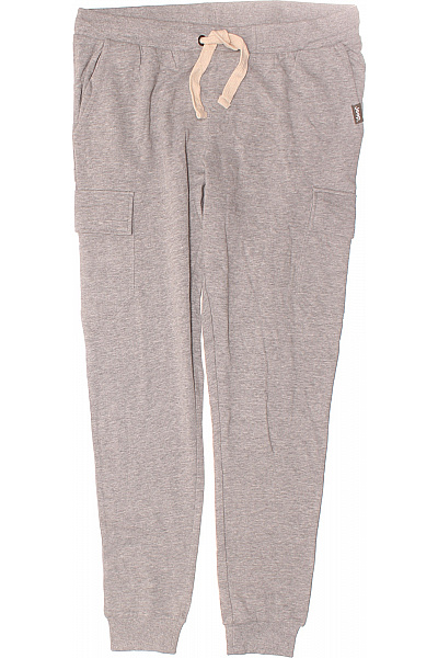 Jeep Pánské Tepláky Bavlněné Šedé