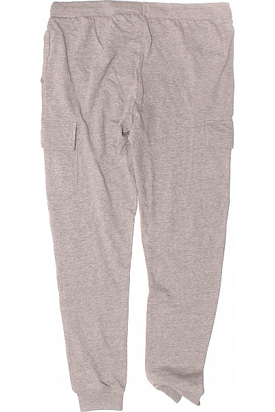 Jeep Pánské Tepláky Bavlněné Šedé