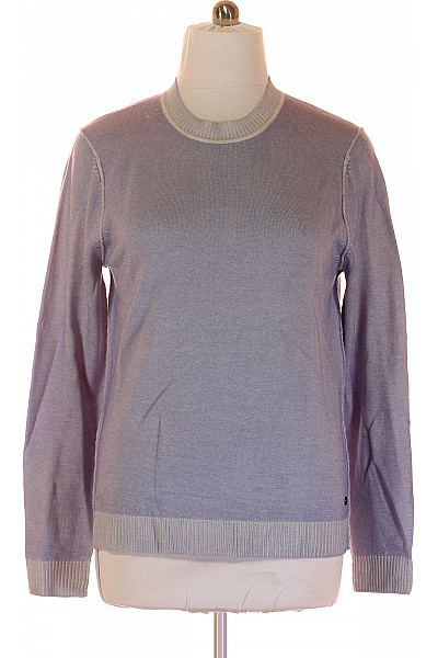 BETTER RICH Pánský Svetr Meriný Modrý Vel. L