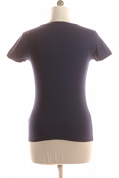 Guess Dámské Tričko s Potiskem Modré Vel. M