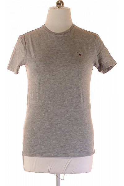 GANT Jednoduché Pánské Tričko Šedé Second hand Vel. L | GANT | obrázek 2
