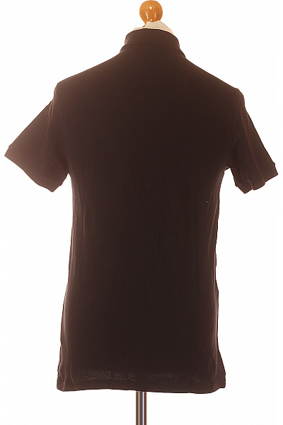 Pánské Tričko s Límečkem Černé J.Lindeberg Vel. M