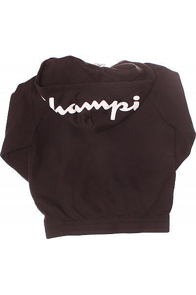 Dámská Mikina Rozepínací Černá Champion Second hand Vel. S