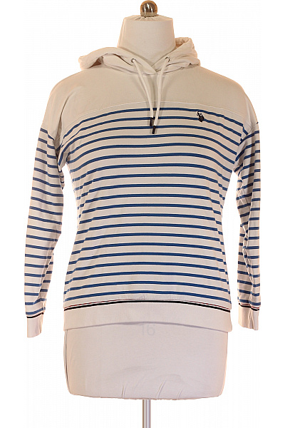 U.S.POLO ASSN. Dámská Mikina Bez Zapínání Barevná Vel. XXL