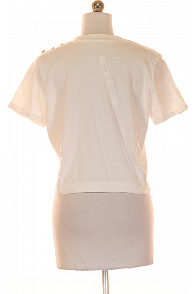 Dámské Tričko Bílé Guess