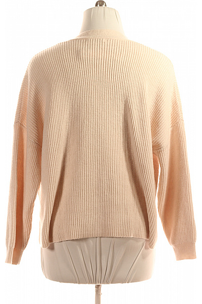 Dámský Svetr Růžový Second hand Vel. 50