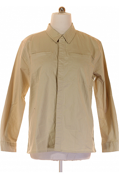 LINDBERGH Pánská Košile Jednobarevná Béžová Vel. XXL