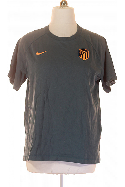 Nike Sportovní Pánské Tričko Zelené Second hand Vel. XL