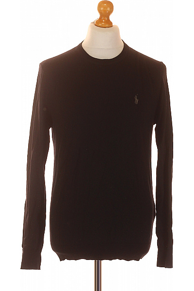 Ralph Lauren Pánský Svetr Vlněný Černý Vel. M