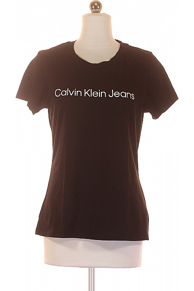 Calvin Klein Dámské Tričko Černé Vel. M