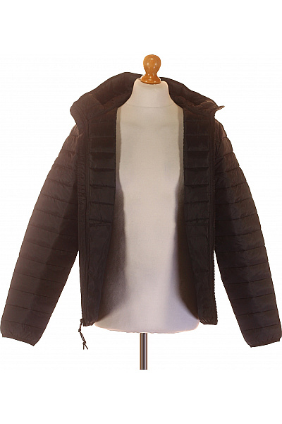 AÉROPOSTALE Prošívaná Pánská Bunda Černá Vel. S