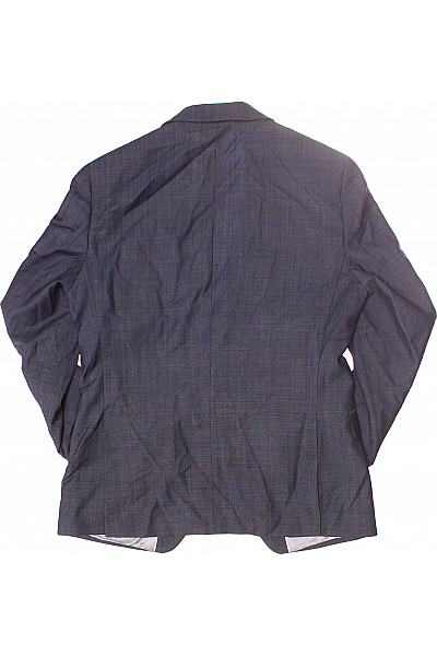 Pánský Komplet Vlněný Modrý WILVORST Vel. 48