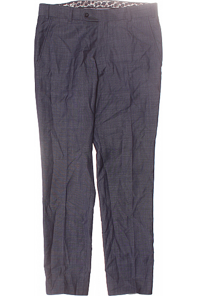 Pánský Komplet Vlněný Modrý WILVORST Vel. 48