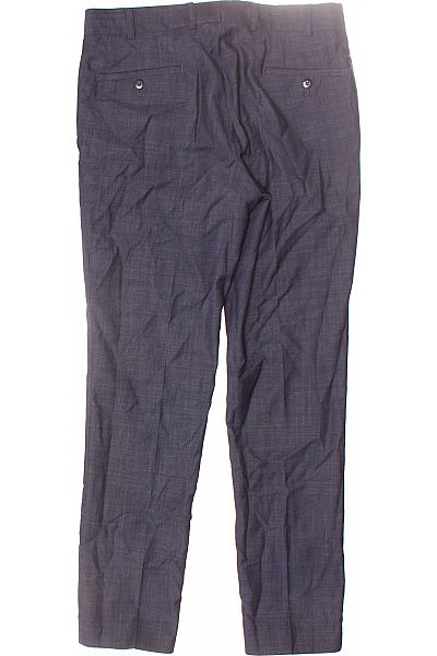 Pánský Komplet Vlněný Modrý WILVORST Vel. 48