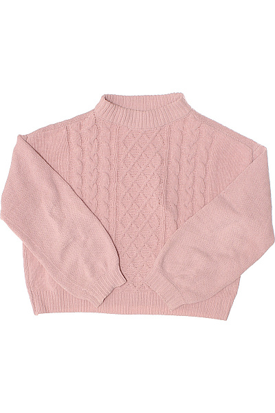 Dámský Svetr Růžový CLOCKHOUSE Second hand Vel. S