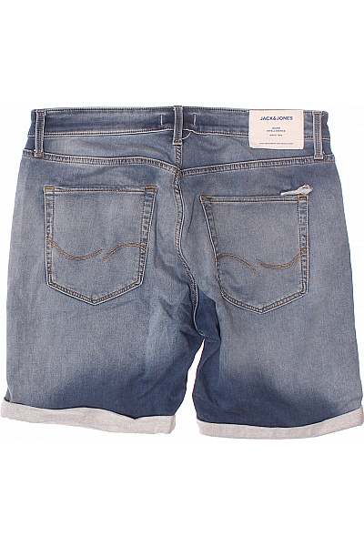 Riflové Pánské Kraťasy Modré JACK & JONES Vel. L