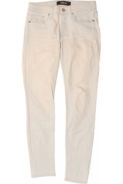 REPLAY Dámské Džíny Modré Second Hand Vel. 27/28