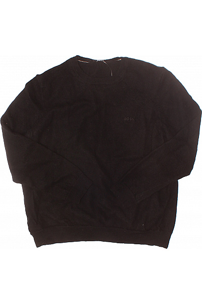 Chlapecký Svetr Vlněné Černé Hugo Boss Second hand Vel. L