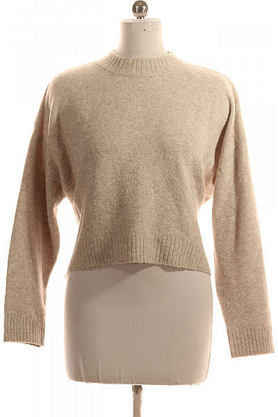 Dámský Pulovr Béžový Vel.  M