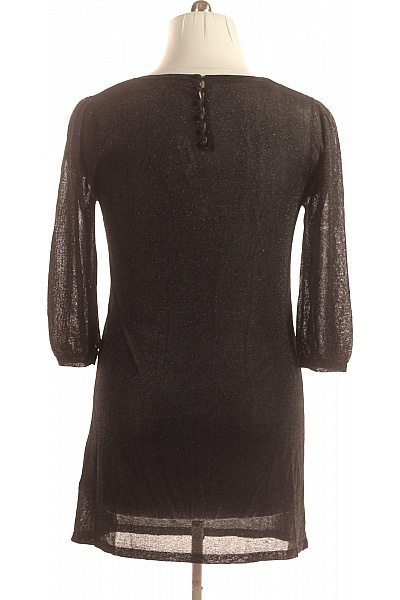 Plážové  Šaty Černé Second hand Vel. L