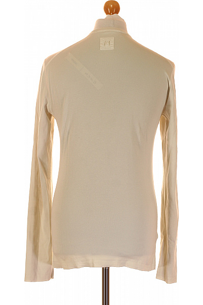 Jednoduché Pánské Tričko Béžové Hannes Roether Vel. M