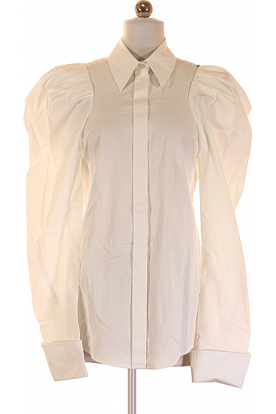 Společenská Dámská Košile Bílá Sportmax Second Hand Vel. 34