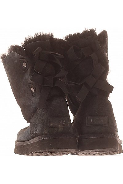 UGG Dámské Válenky Kožené Modré