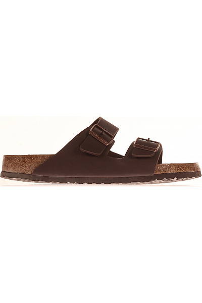 Birkenstock Pánské Pantofle Kožené Hnědé Vel. 44