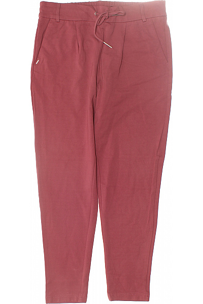 Dámské Chino Kalhoty Vínová ONLY Second hand Vel. M