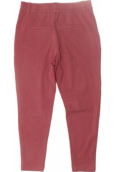 Dámské Chino Kalhoty Vínová ONLY Second hand Vel. M
