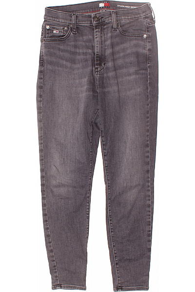 Dámské Džíny Šedé TOMMY HILFIGER Second Hand Vel. 28
