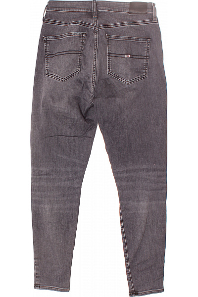 Dámské Džíny Šedé TOMMY HILFIGER Second hand Vel. 28