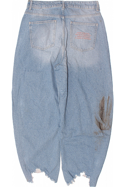 Roztrhané Dámské Džíny Modré Second hand Vel. 29 | Unimoda | obrázek 2