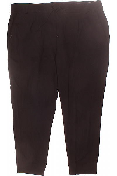 ONLY Dámské Kalhoty Rovné Černé Second Hand Vel. XXL